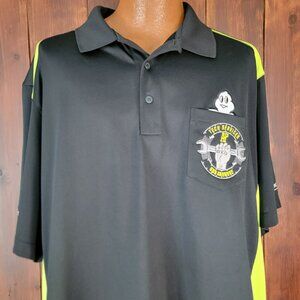 Michelin Short Sleeve Black Polo Shirt 3XL CornerStone High Visibility Workwear